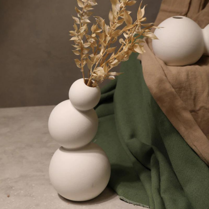 Balloon Vase INS Ceramic Flower Pot Nordic Pampas, Shape 1
